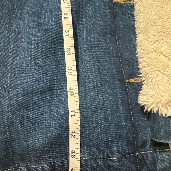 Outerknown Denim Sherpa Trench Coat - Picture 5 of 7